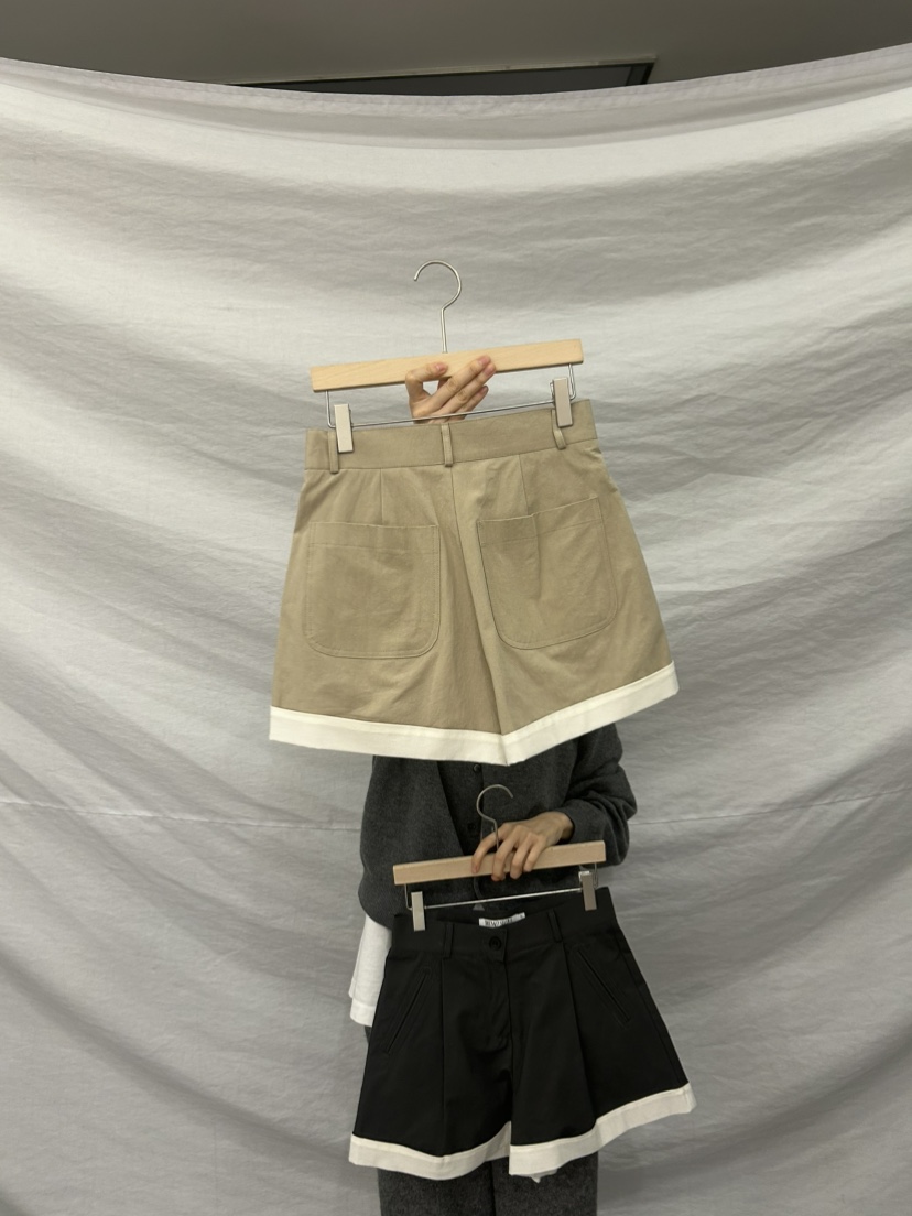 ME MO韓國代購女裝新款推薦職業人氣26春夏短褲不含腰帶ME MO短褲