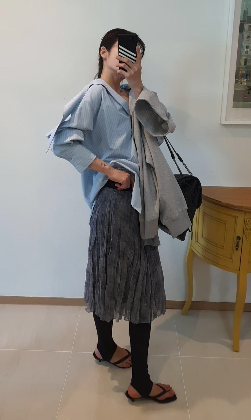 GENTLE B/LOVENTINA韓國直郵實拍女士新品休閑半身裙中短裙GENTLE B/LOVENTINA半身裙/中短裙