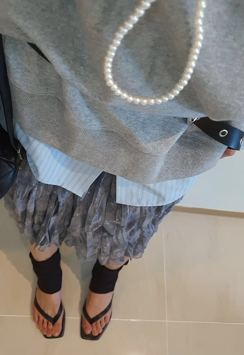 GENTLE B/LOVENTINA韓國直郵實拍女士新品休閑半身裙中短裙GENTLE B/LOVENTINA半身裙/中短裙