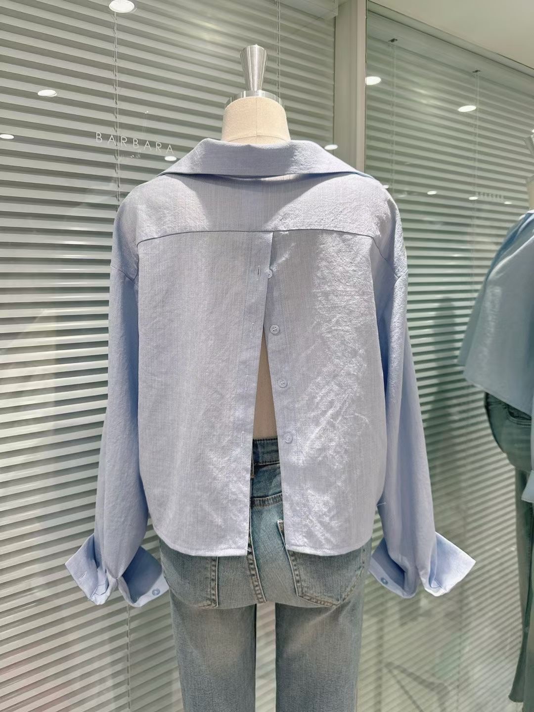 BARBARA GIRL韓國東大門直郵女士新品26春夏時尚襯衫蕾絲衫BARBARA GIRL襯衫/蕾絲衫