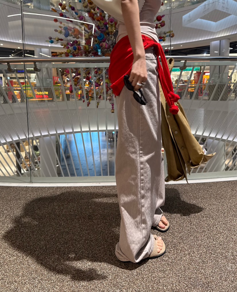 DENVER韓國代購女裝新品人氣休閑熱賣時尚26春夏牛仔褲紐扣DENVER牛仔褲