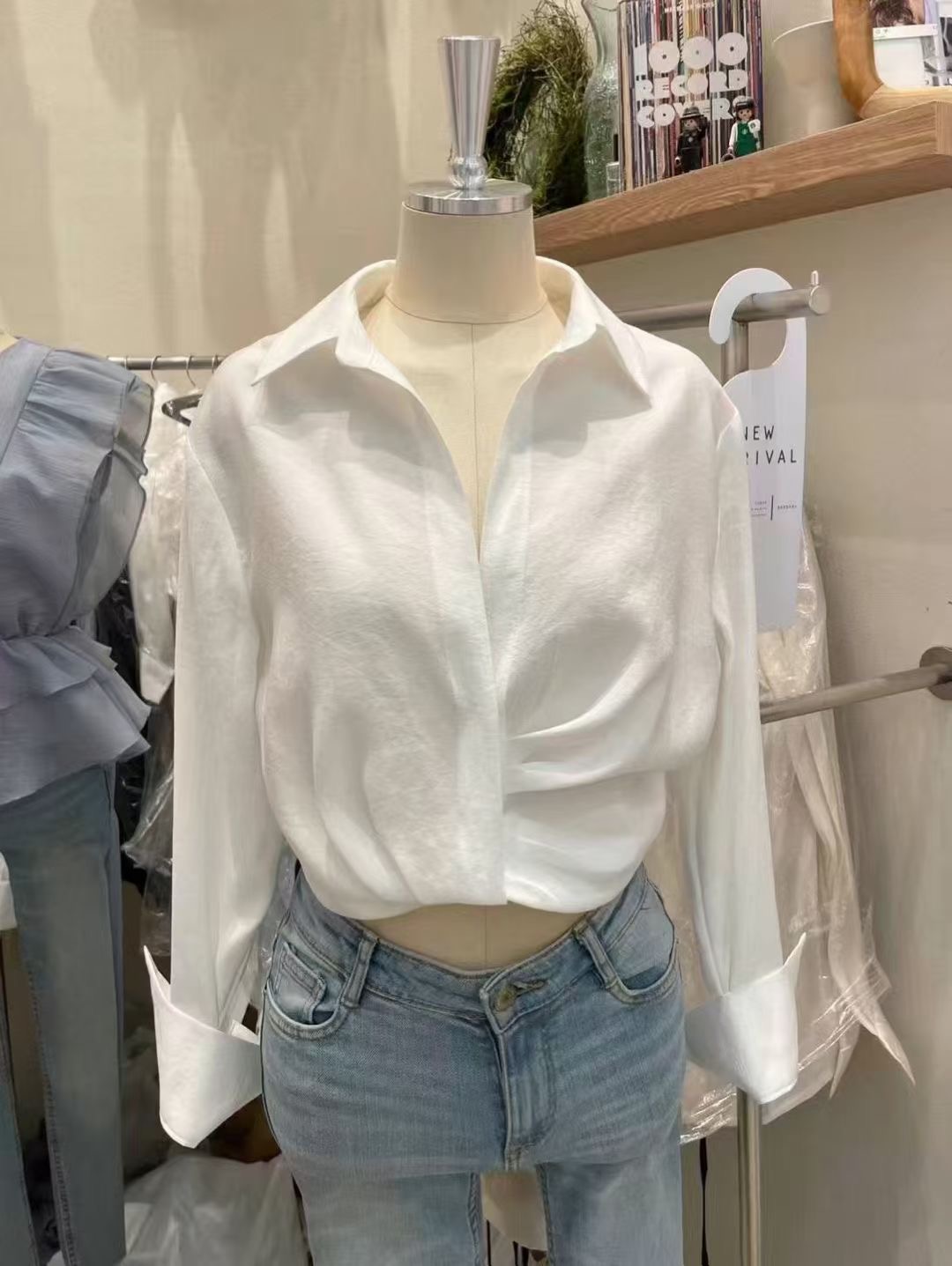 BARBARA GIRL韓國東大門代購女裝新品時尚人氣襯衫蕾絲衫BARBARA GIRL襯衫/蕾絲衫圖色1