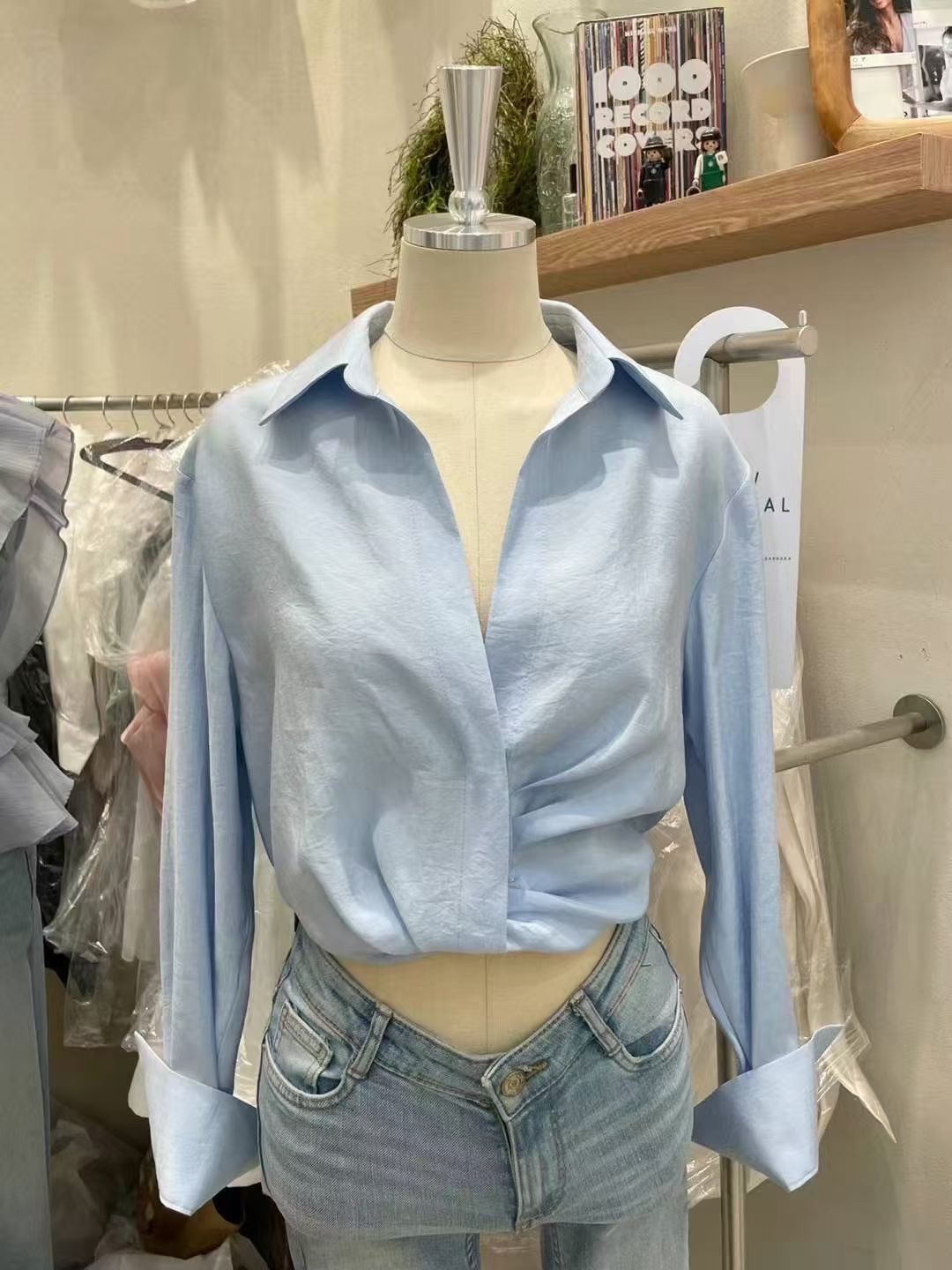 BARBARA GIRL韓國東大門代購女裝新品時尚人氣襯衫蕾絲衫BARBARA GIRL襯衫/蕾絲衫圖色2