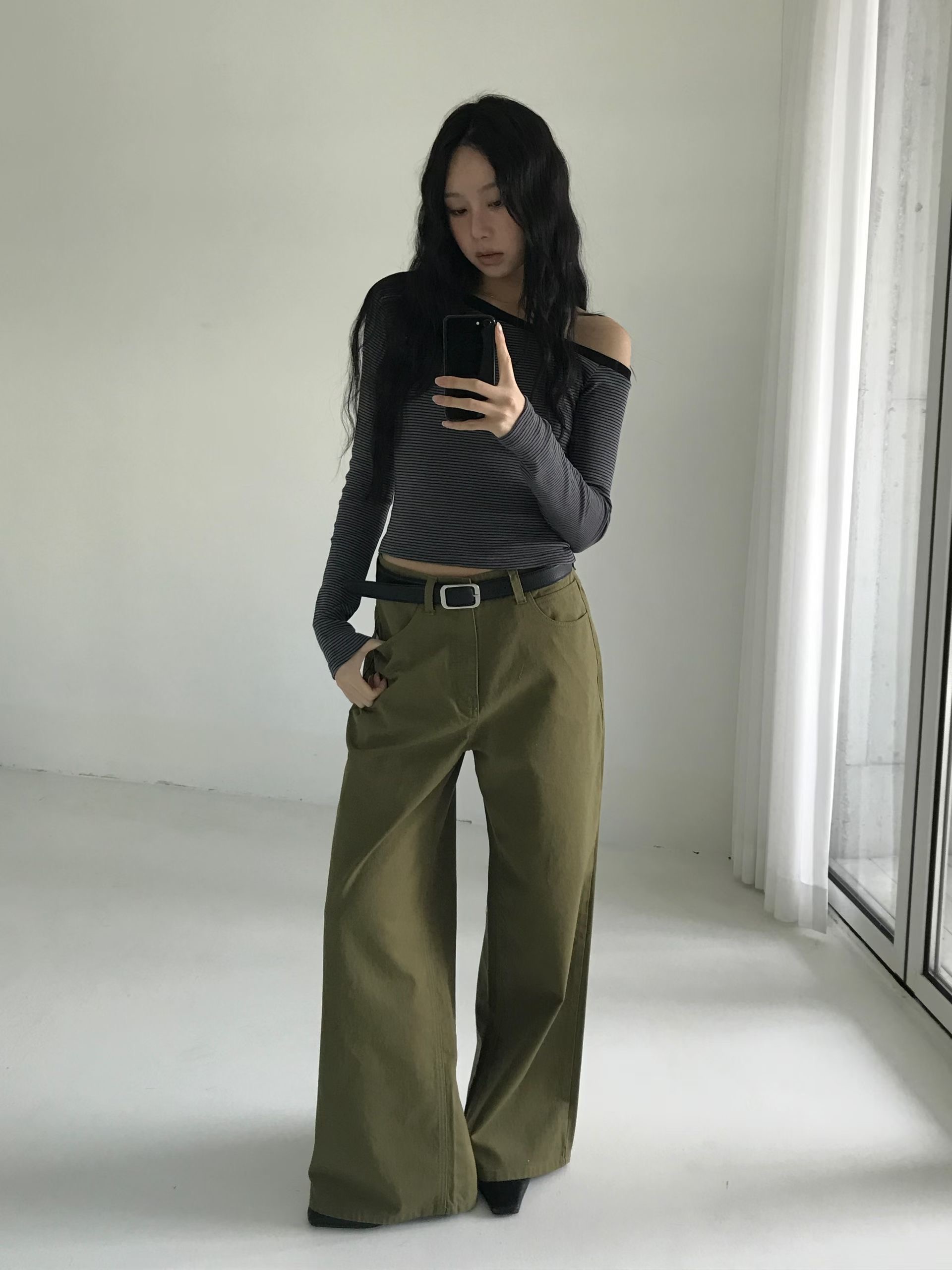 s.2.0韓國直郵實拍女裝新款26春夏人氣休閑牛仔褲不含腰帶s.2.0牛仔褲