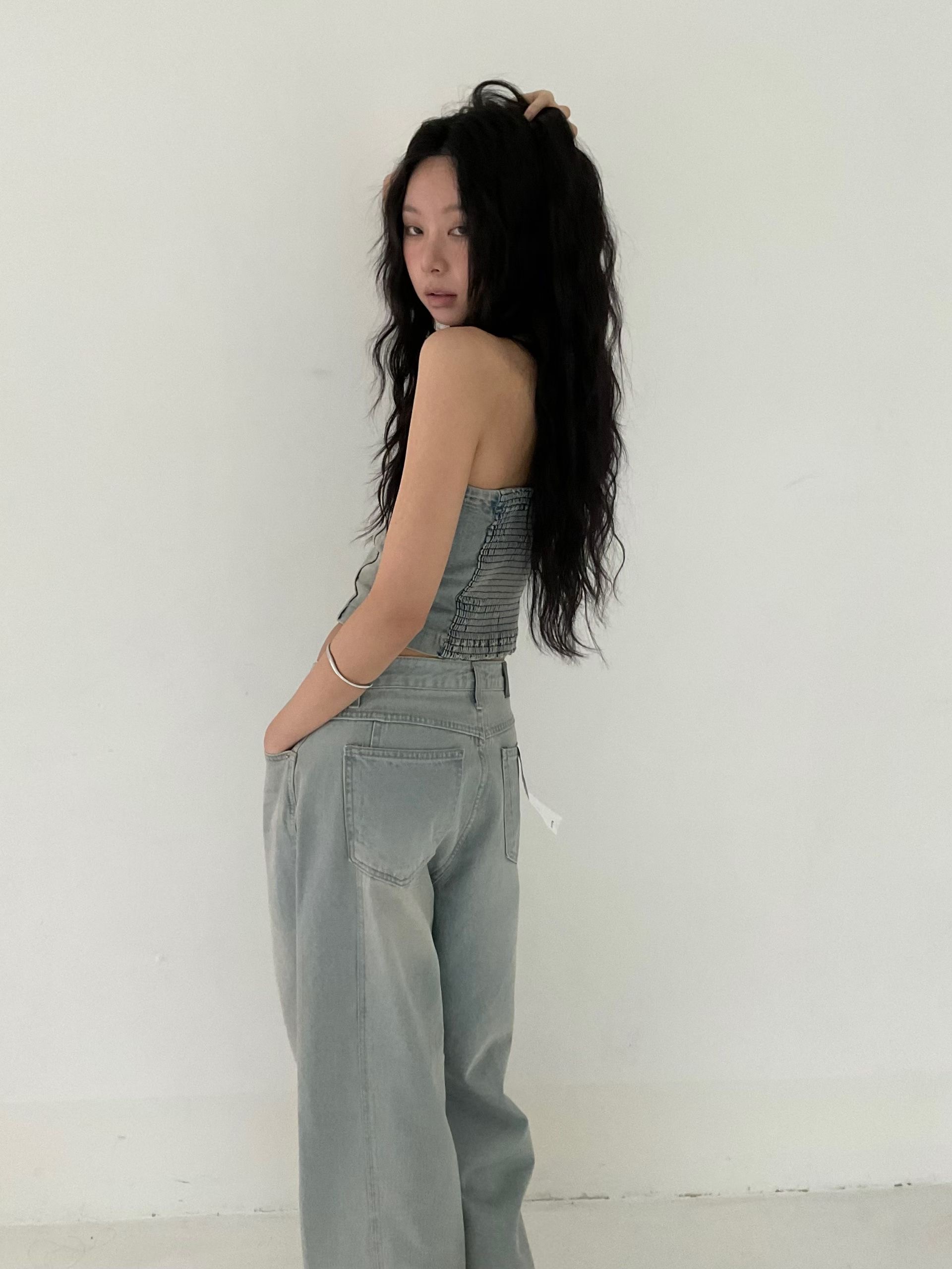 s.2.0韓國東大門直郵女裝新品休閑時尚熱賣26春夏吊帶背心s.2.0吊帶/背心