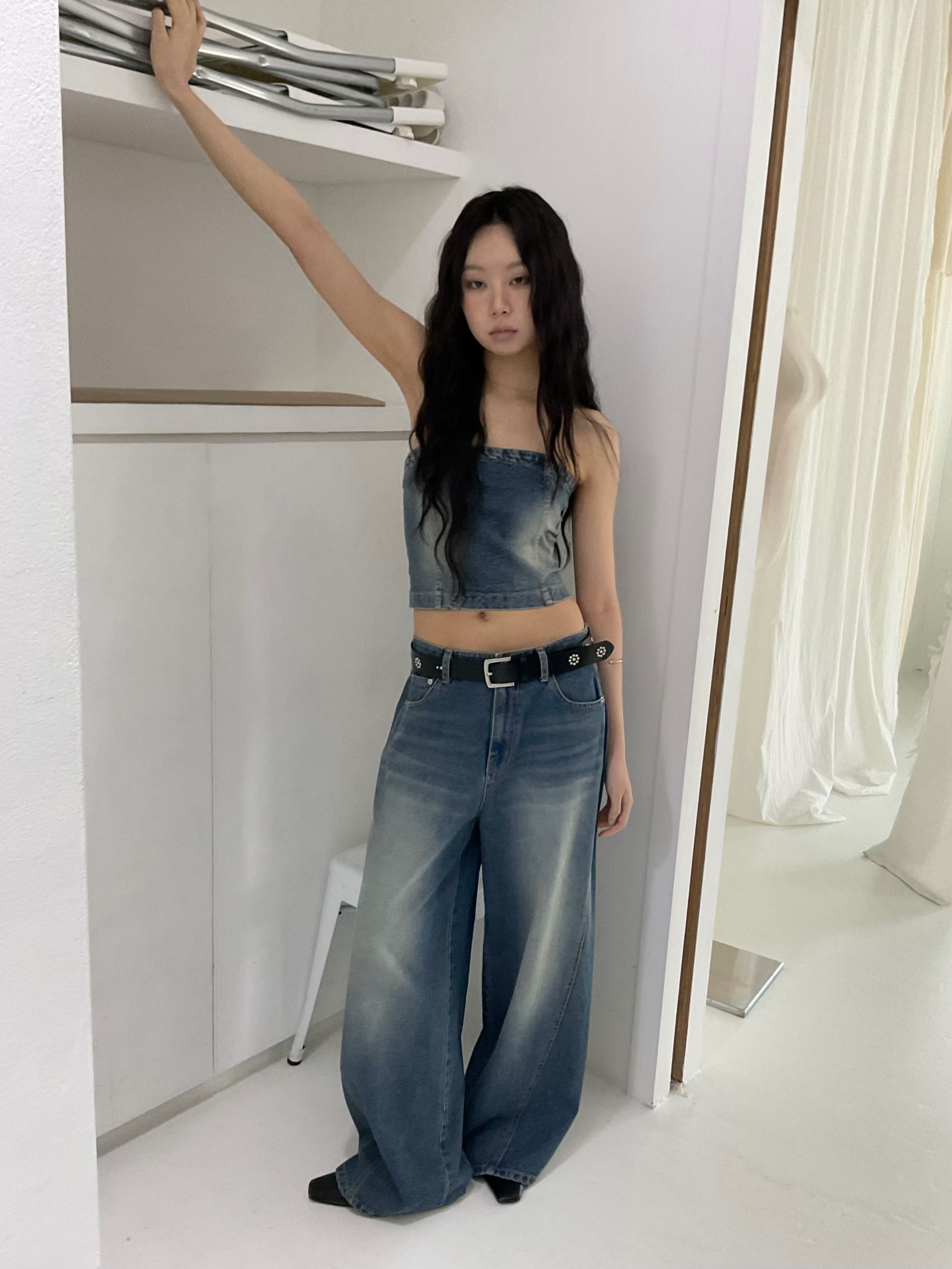 s.2.0韓國東大門直郵女裝新品休閑時尚熱賣26春夏吊帶背心s.2.0吊帶/背心