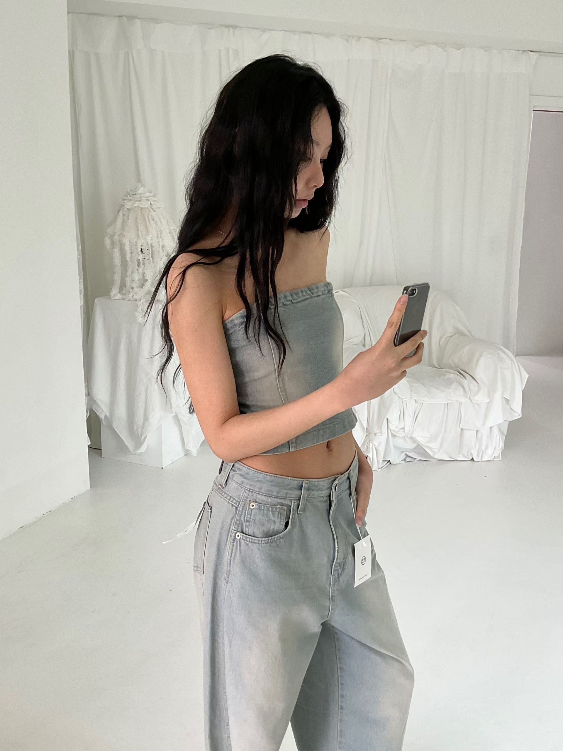 s.2.0韓國東大門直郵女裝新品休閑時尚熱賣26春夏吊帶背心s.2.0吊帶/背心