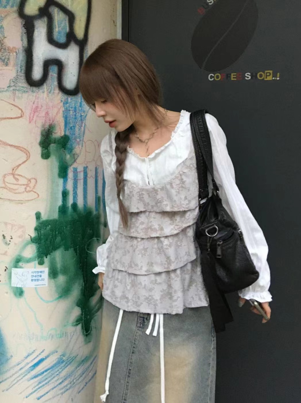 SEER韓國代購女士新款休閑推薦26春夏時尚吊帶背心不含內搭SEER吊帶/背心