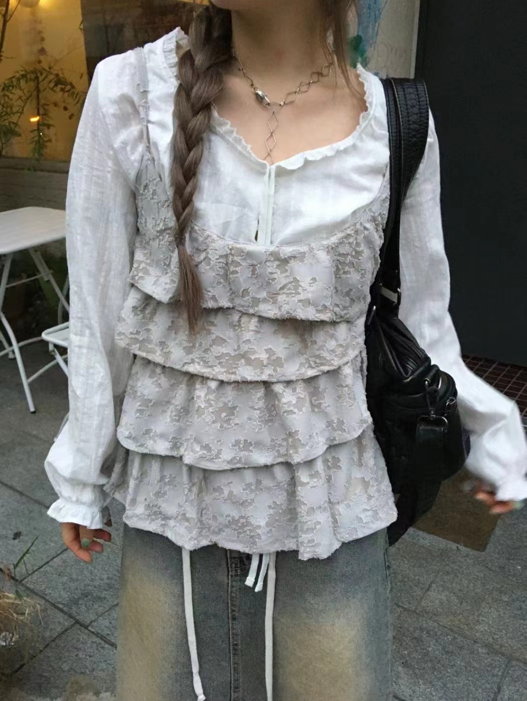 SEER韓國代購女士新款休閑推薦26春夏時尚吊帶背心不含內搭SEER吊帶/背心圖色2