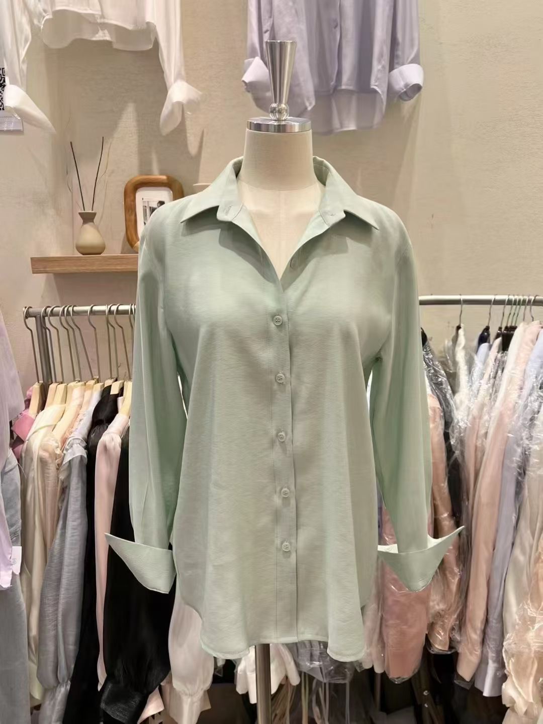 BARBARA GIRL韓國直郵實拍女士新款人氣休閑推薦襯衫蕾絲衫BARBARA GIRL襯衫/蕾絲衫圖色4