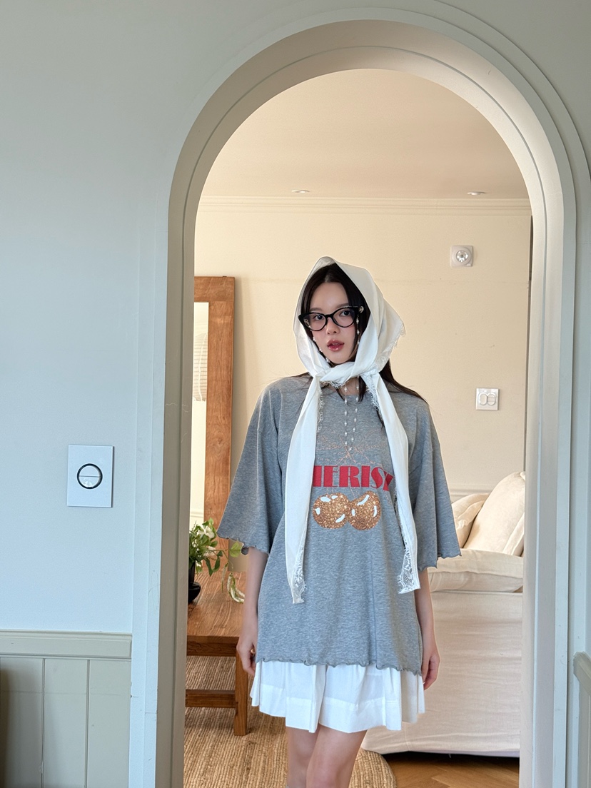 YES韓國代購女裝新款休閑職業人氣推薦熱賣時尚26春夏T恤YEST恤