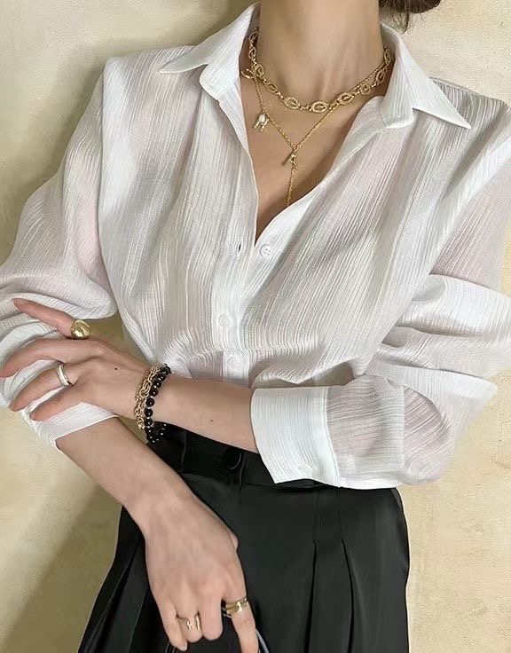 BARBARA GIRL韓國直郵女士新款26春夏熱賣人氣襯衫蕾絲衫BARBARA GIRL襯衫/蕾絲衫