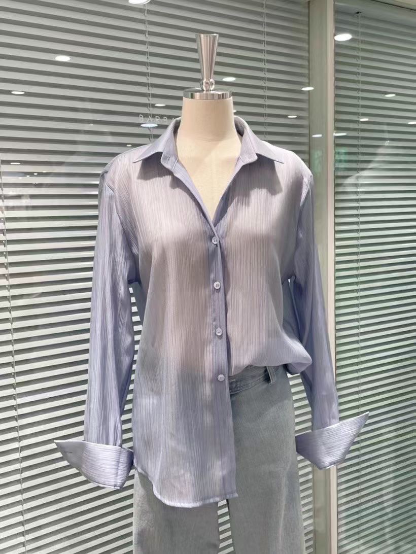 BARBARA GIRL韓國直郵女士新款26春夏熱賣人氣襯衫蕾絲衫BARBARA GIRL襯衫/蕾絲衫圖色1