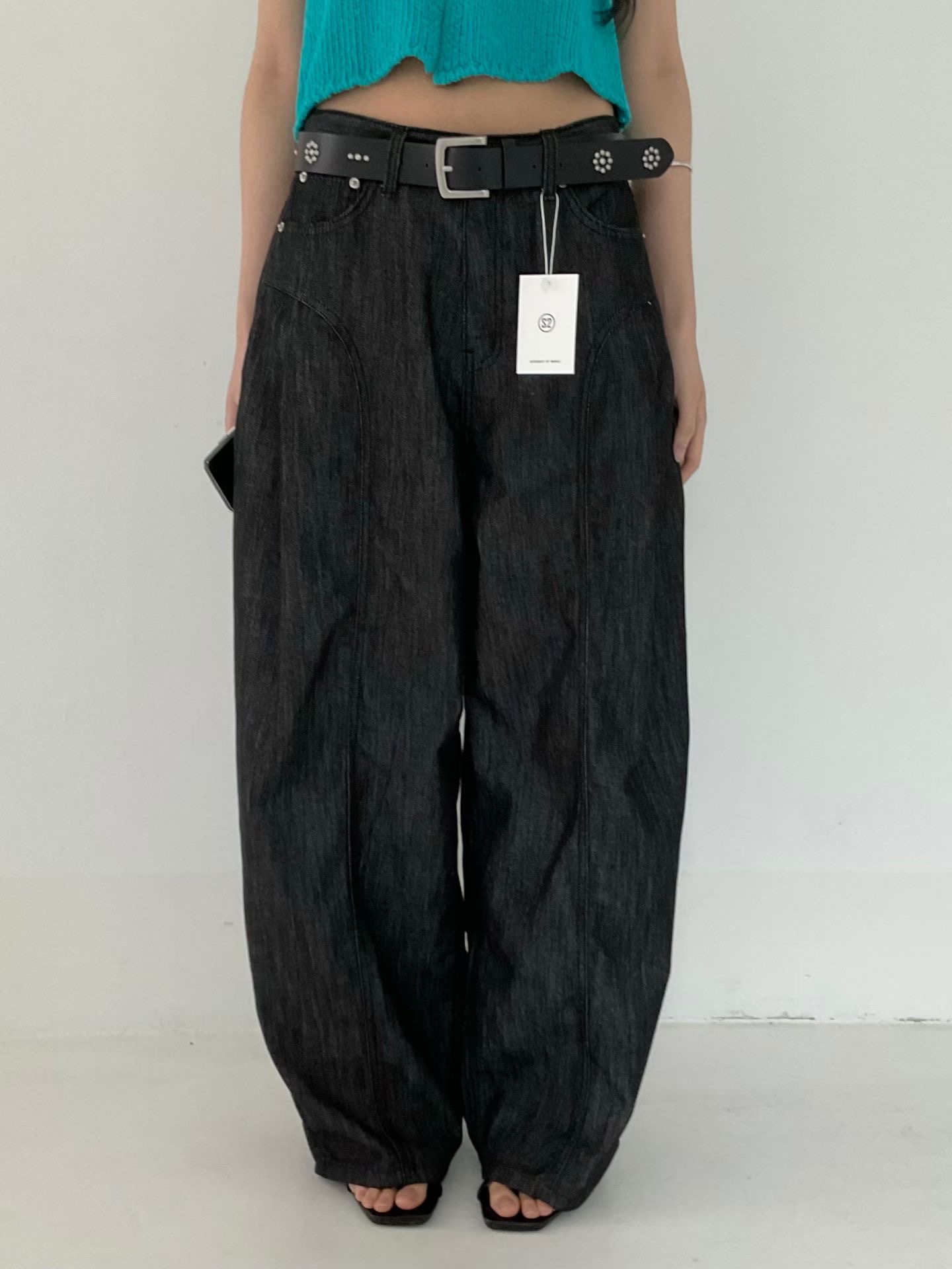 s.2.0韓國代購女士新品職業熱賣休閑時尚26春夏推薦牛仔褲s.2.0牛仔褲