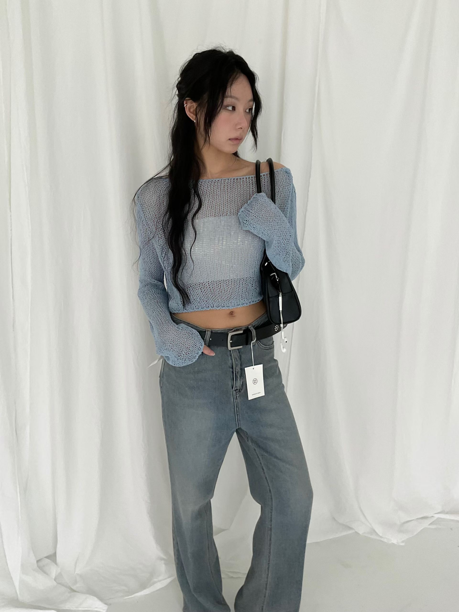 s.2.0韓國東大門直郵女士新品26春夏熱賣針織衫不含內搭s.2.0針織衫圖色2