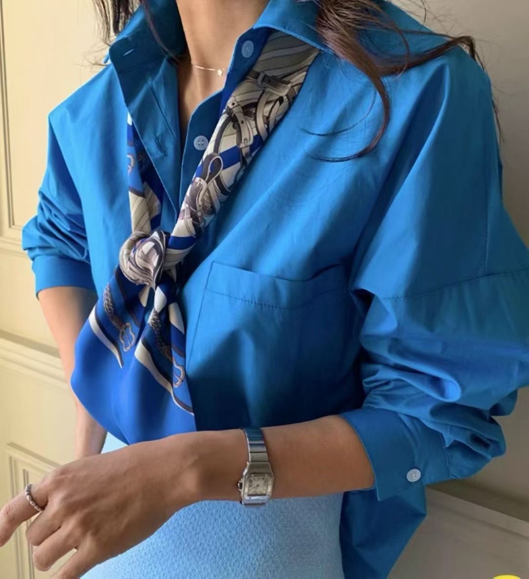 BARBARA GIRL韓國東大門代購女裝新款休閑襯衫蕾絲衫棉質寬松BARBARA GIRL襯衫/蕾絲衫