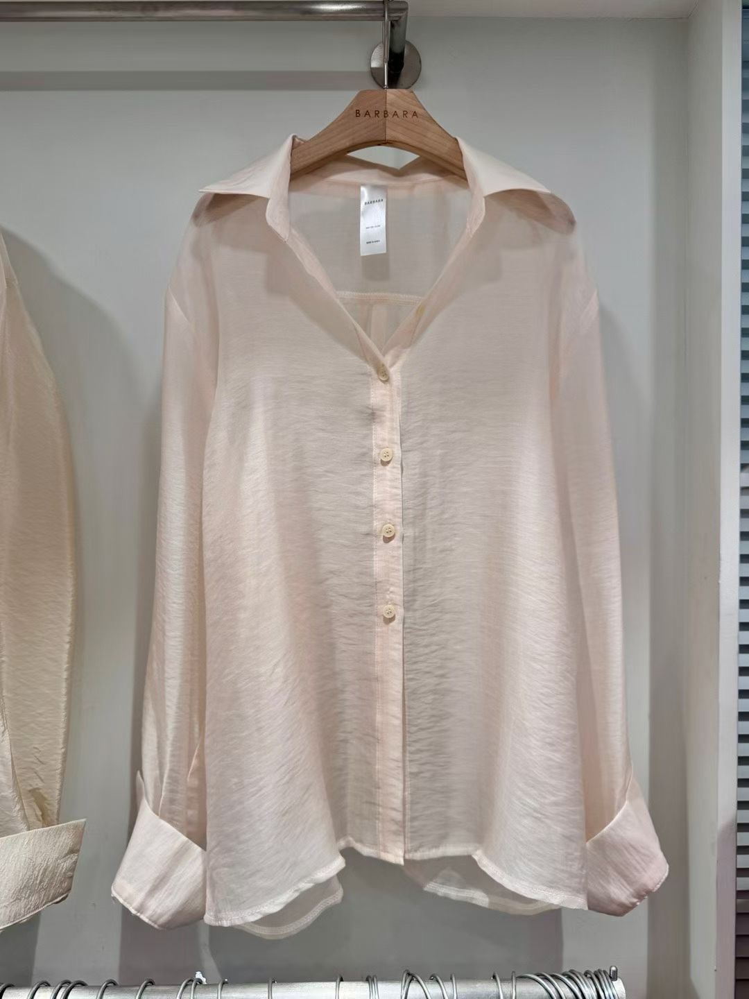 BARBARA GIRL韓國東大門代購女裝新款人氣襯衫蕾絲衫透視BARBARA GIRL襯衫/蕾絲衫圖色3