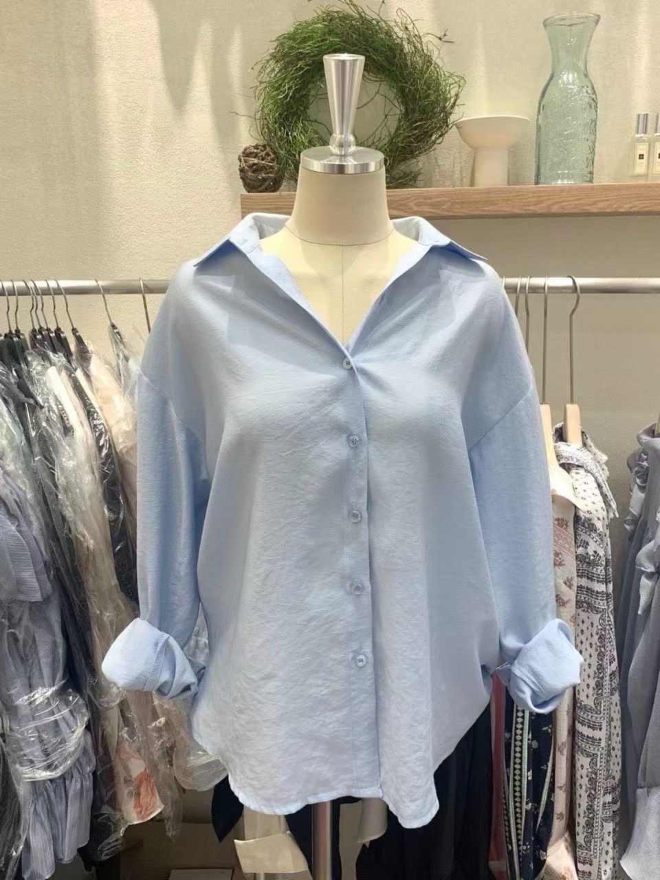 BARBARA GIRL韓國東大門代購女裝新款26春夏人氣襯衫蕾絲衫BARBARA GIRL襯衫/蕾絲衫圖色3