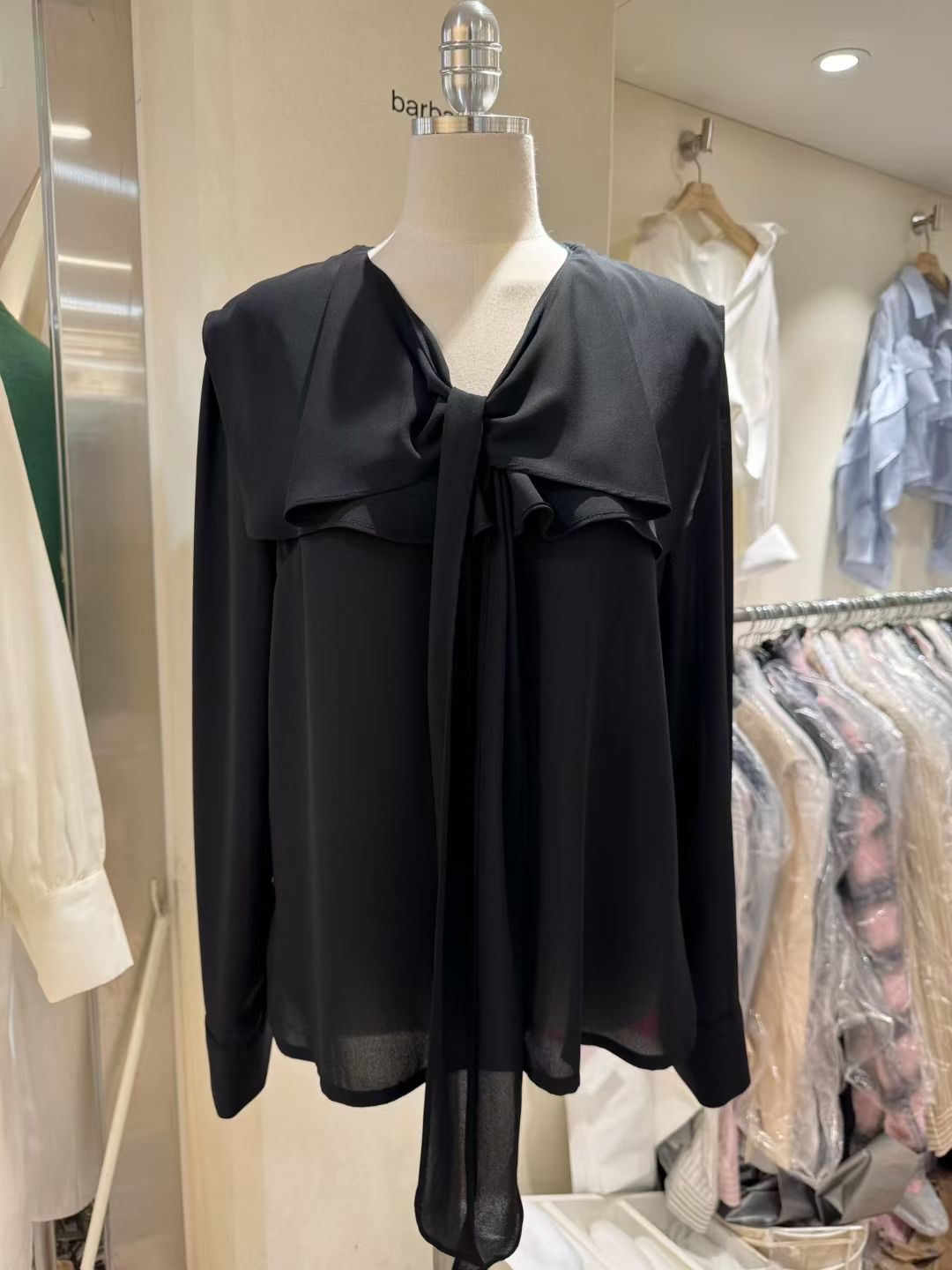 BARBARA GIRL韓國直郵女裝新款推薦休閑熱賣襯衫蕾絲衫圍巾BARBARA GIRL襯衫/蕾絲衫圖色5