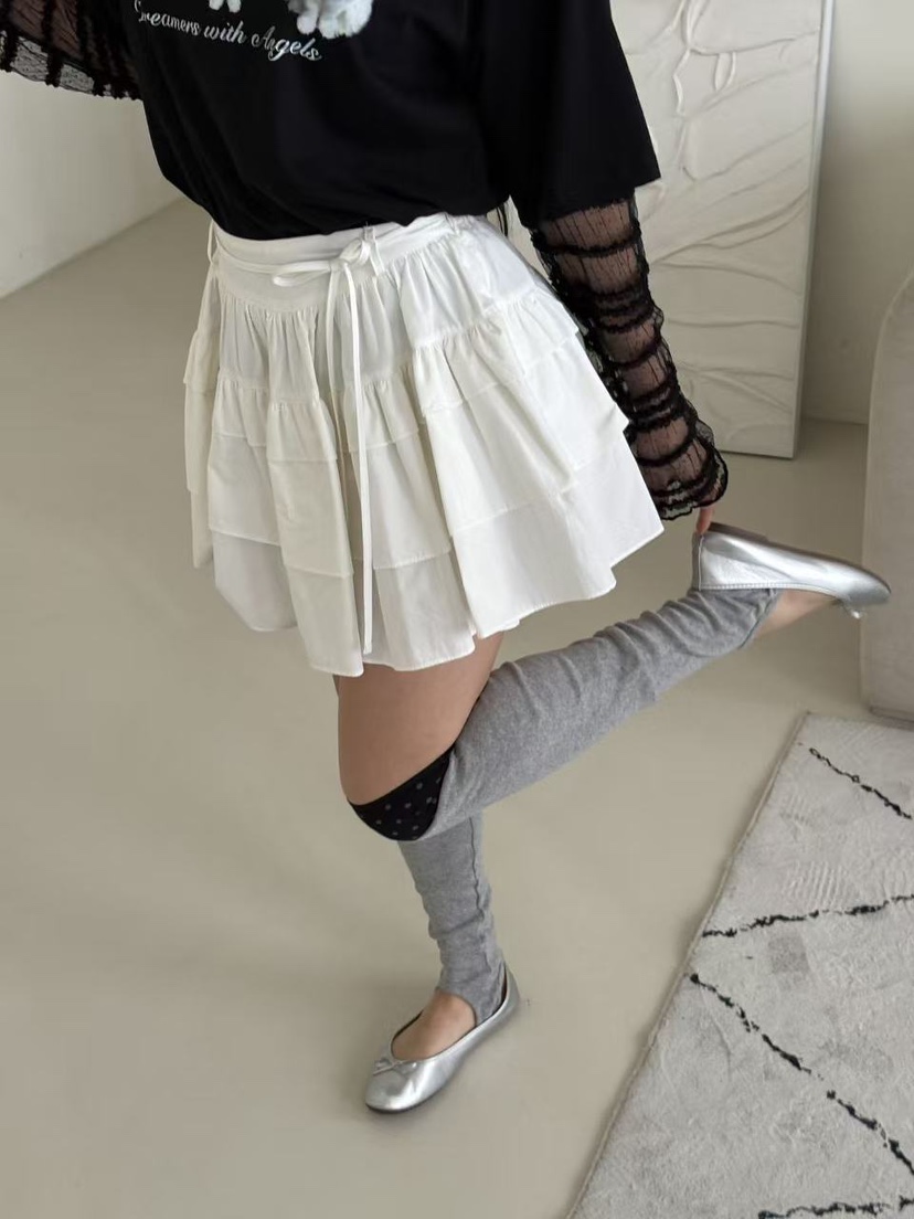 YES韓國直郵實拍女士新品時尚推薦熱賣職業人氣休閑26春夏短裙YES短裙