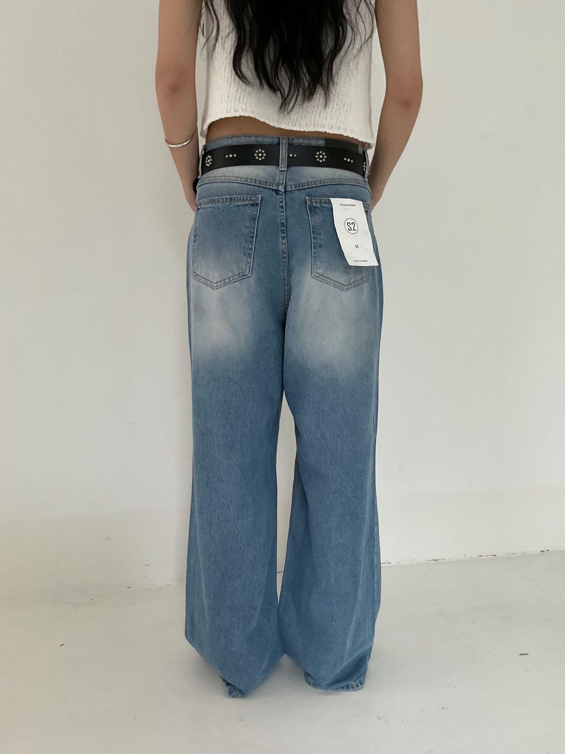 s.2.0韓國直郵女士新款時尚熱賣職業26春夏推薦休閑牛仔褲s.2.0牛仔褲