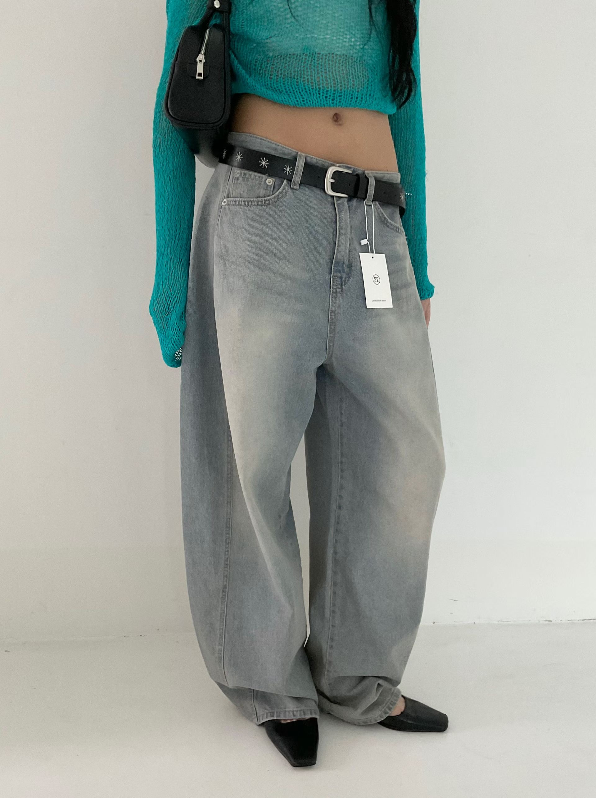 s.2.0韓國東大門代購女士新品時尚休閑人氣熱賣職業牛仔褲s.2.0牛仔褲