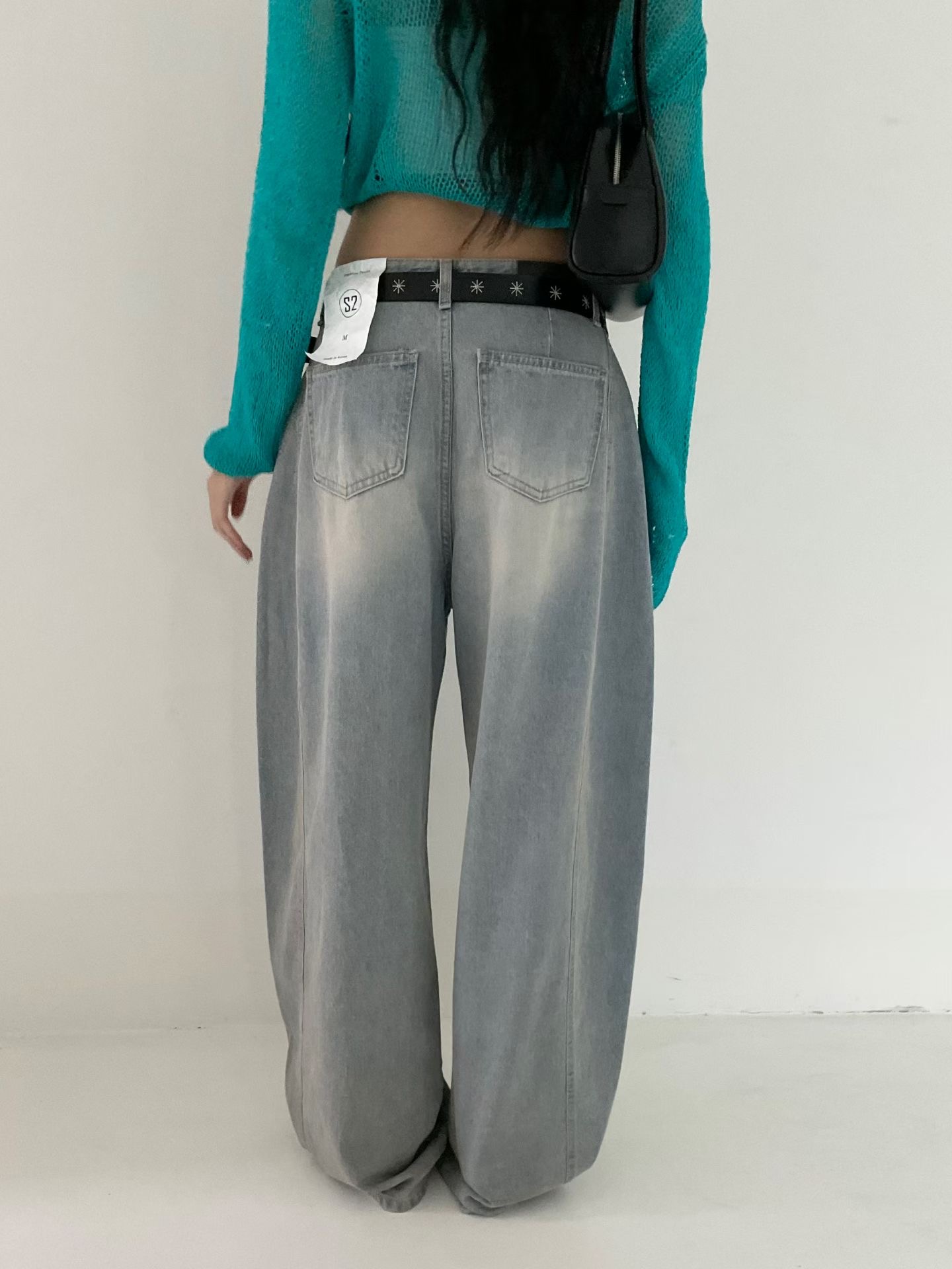 s.2.0韓國東大門代購女士新品時尚休閑人氣熱賣職業牛仔褲s.2.0牛仔褲