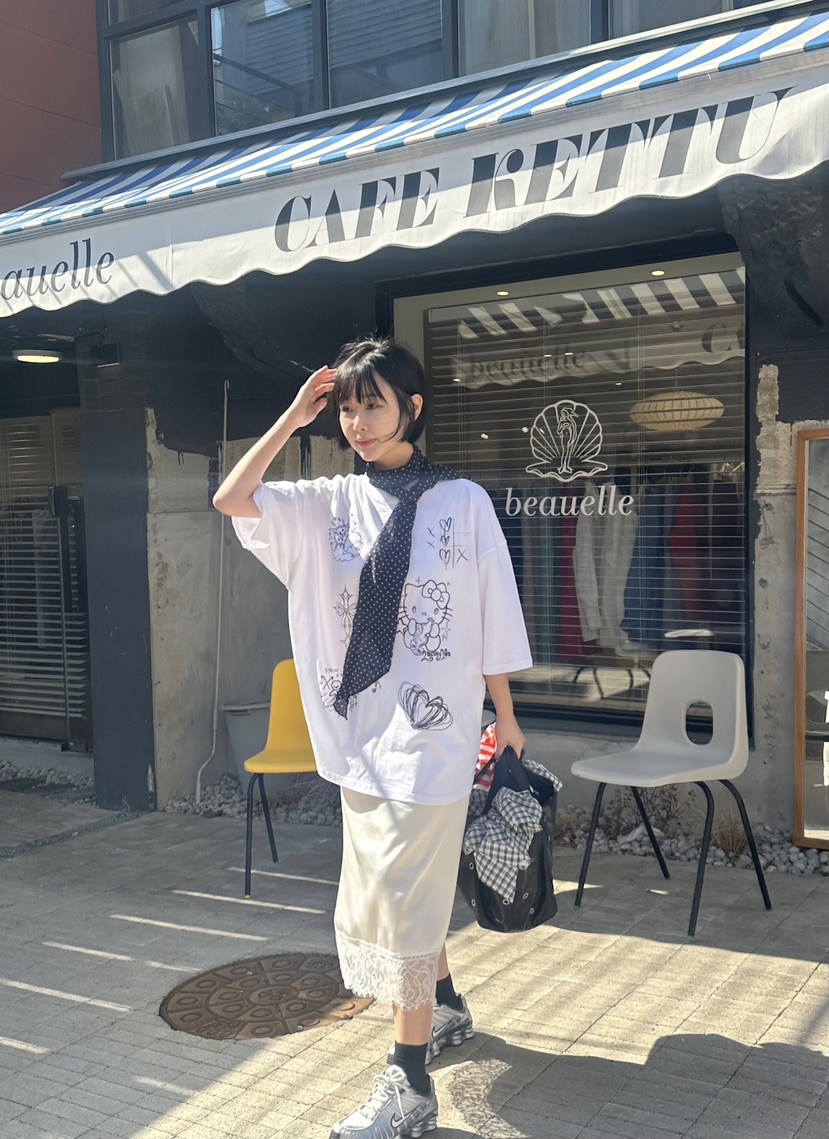 THE LINE-Q韓國直郵實拍女裝新品推薦時尚熱賣職業休閑T恤THE LINE-QT恤