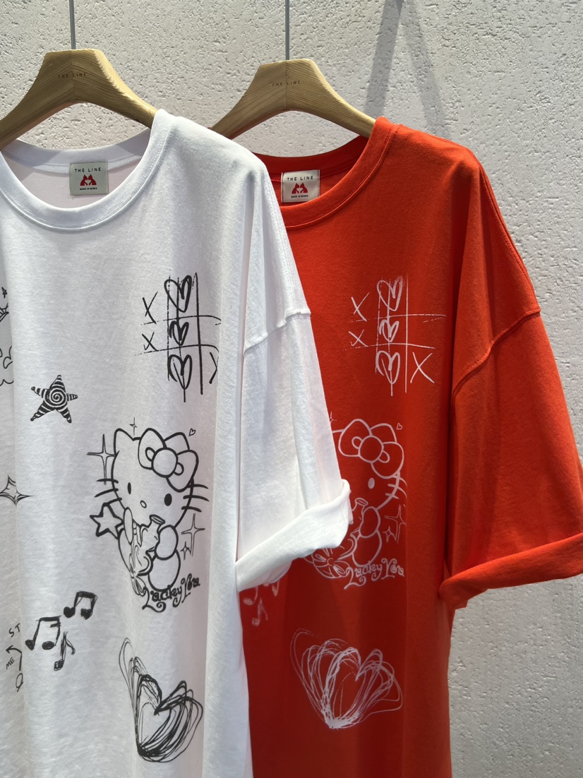 THE LINE-Q韓國直郵實拍女裝新品推薦時尚熱賣職業休閑T恤THE LINE-QT恤