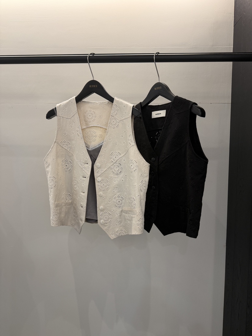 MURMUR韓國代購女裝新品熱賣時尚職業人氣休閑26春夏馬甲MURMUR馬甲