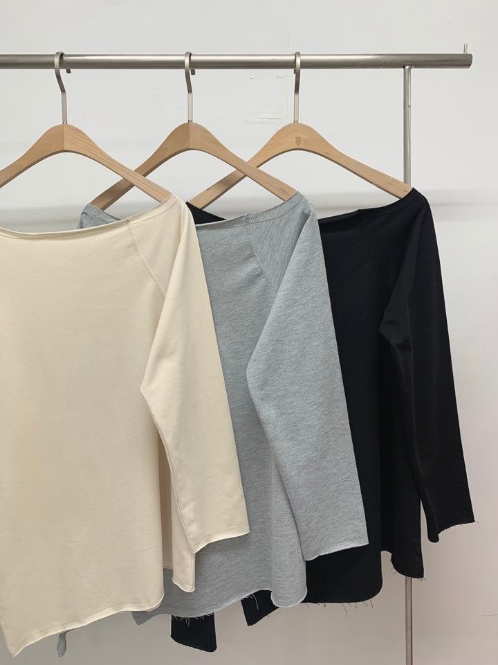 LIVE FOREVER韓國東大門代購女士新品職業熱賣26春夏長袖T恤LIVE FOR_EVER長袖T恤