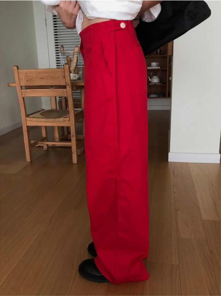 LIVE FOREVER韓國東大門直郵女裝新款人氣熱賣休閑休閑褲LIVE FOR_EVER休閑褲