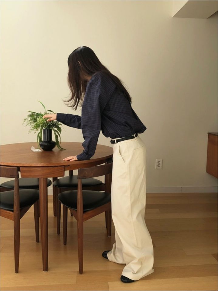 LIVE FOREVER韓國東大門直郵女裝新款人氣熱賣休閑休閑褲LIVE FOR_EVER休閑褲