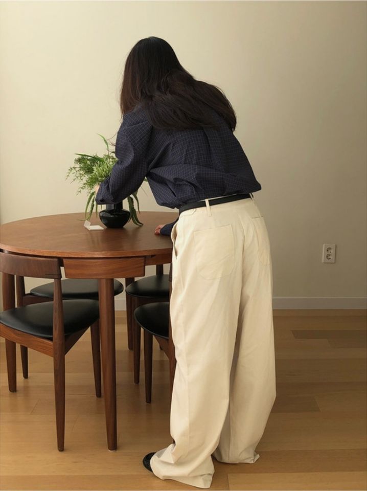 LIVE FOREVER韓國東大門直郵女裝新款人氣熱賣休閑休閑褲LIVE FOR_EVER休閑褲