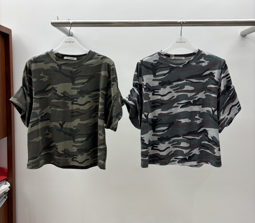 INTHEEND韓國直郵女士新品時尚休閑26春夏人氣推薦職業T恤INTHEENDT恤