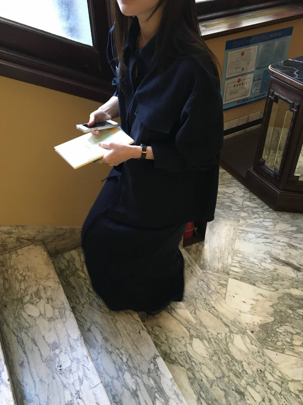 GRIP韓國東大門代購女士新品熱賣人氣推薦職業休閑時尚長裙GRIP長裙