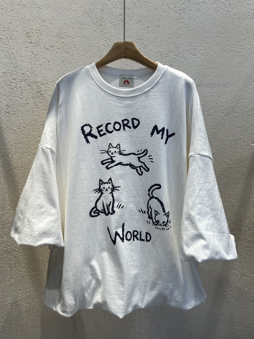 THE LINE-Q韓國代購女裝新品職業推薦休閑人氣熱賣26春夏T恤THE LINE-QT恤圖色1