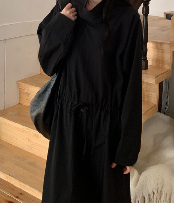 LIVE FOREVER韓國東大門直郵女裝新款推薦休閑職業連衣裙LIVE FOR_EVER連衣裙