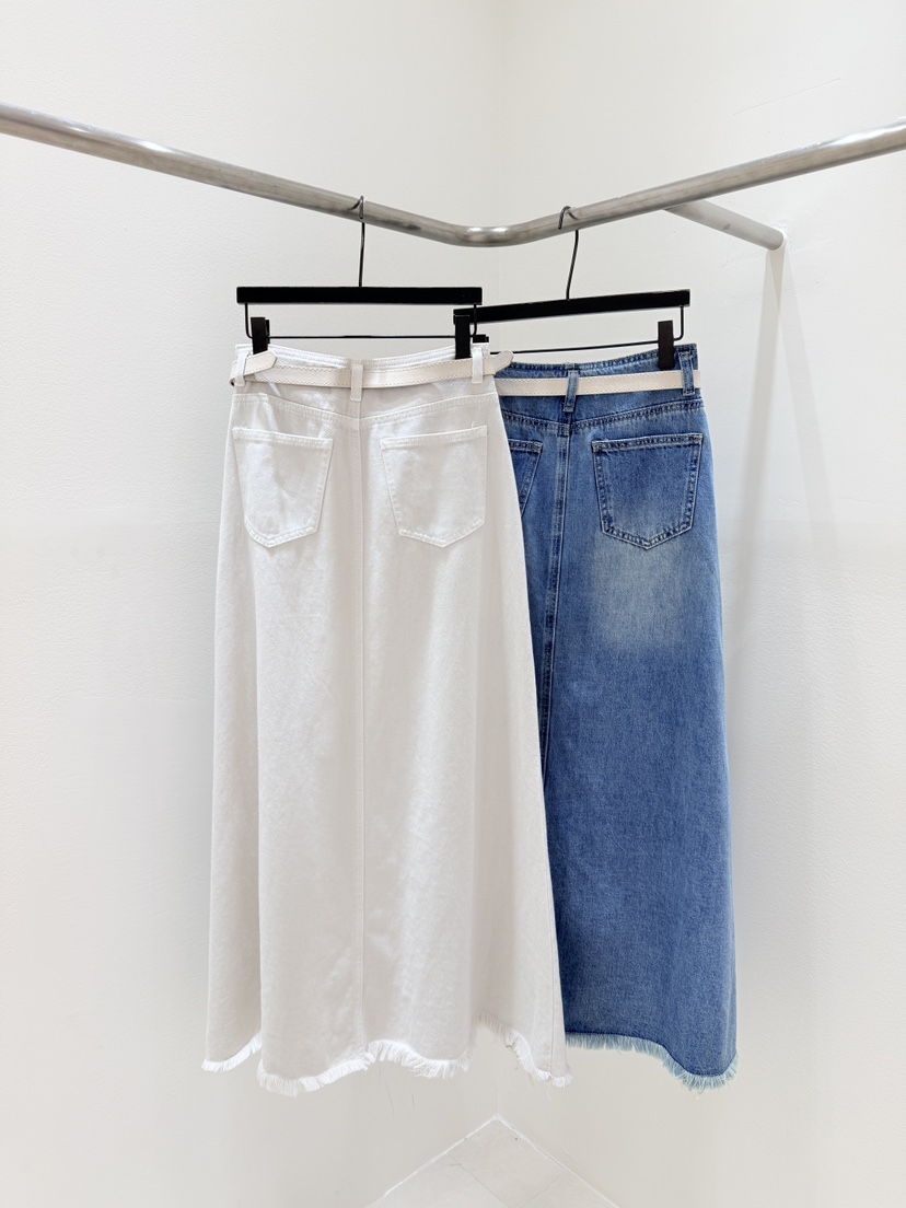 CORAL韓國代購女裝新品職業時尚休閑26春夏人氣長裙不含腰帶CORAL長裙