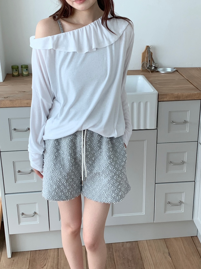 BEFORE SUNRISE韓國直郵女士新款26春夏時尚休閑長袖T恤BEFORE SUNRISE長袖T恤