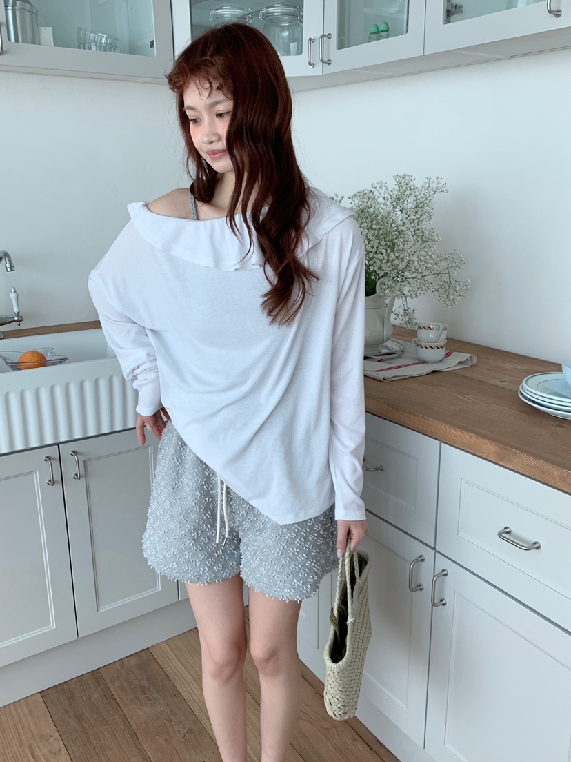 BEFORE SUNRISE韓國直郵女士新款26春夏時尚休閑長袖T恤BEFORE SUNRISE長袖T恤