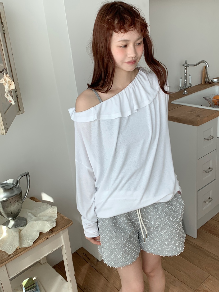 BEFORE SUNRISE韓國直郵女士新款26春夏時尚休閑長袖T恤BEFORE SUNRISE長袖T恤