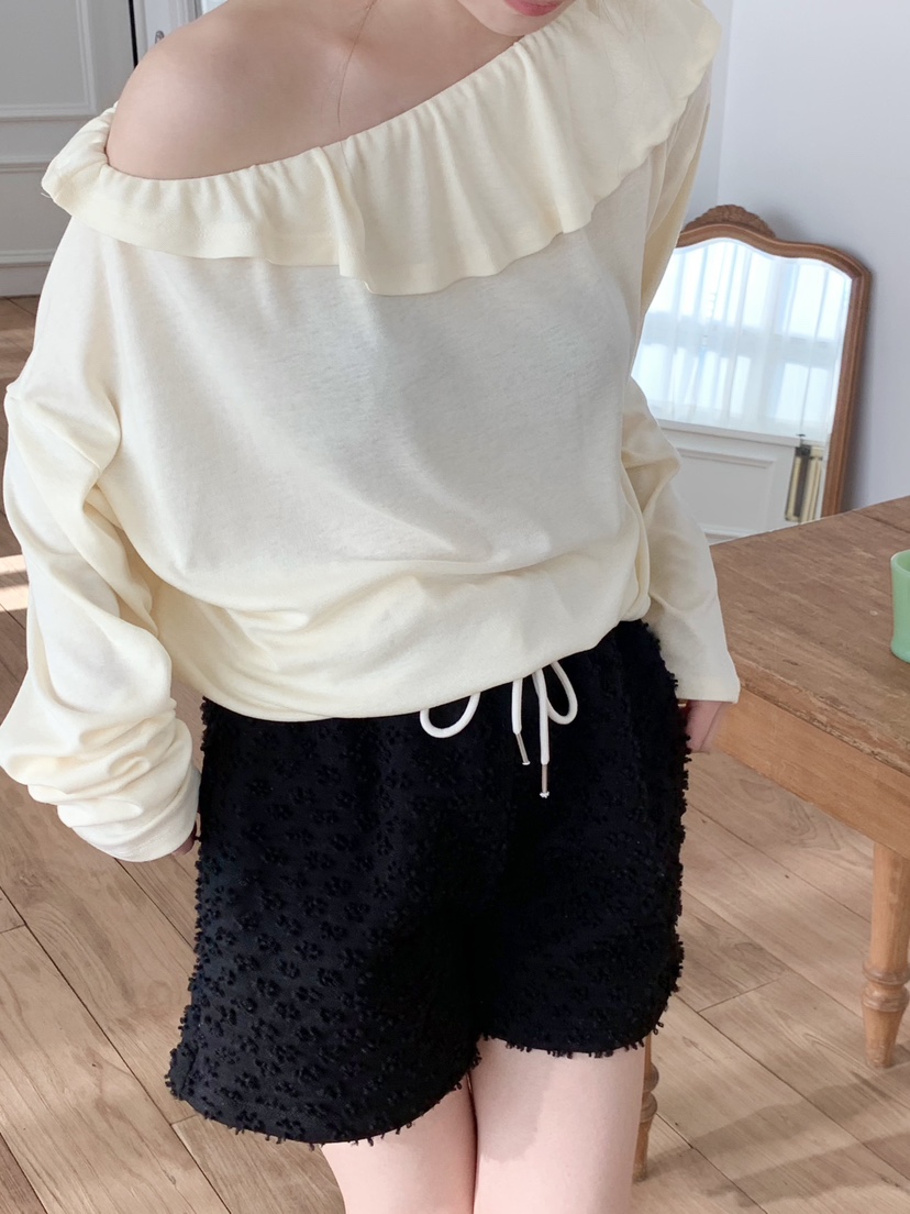 BEFORE SUNRISE韓國直郵女士新款26春夏時尚休閑長袖T恤BEFORE SUNRISE長袖T恤