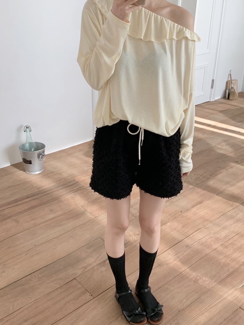 BEFORE SUNRISE韓國直郵女士新款26春夏時尚休閑長袖T恤BEFORE SUNRISE長袖T恤