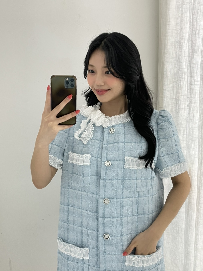 NAPKIN韓國直郵實拍女士新品熱賣人氣職業休閑推薦連衣裙NAPKIN連衣裙