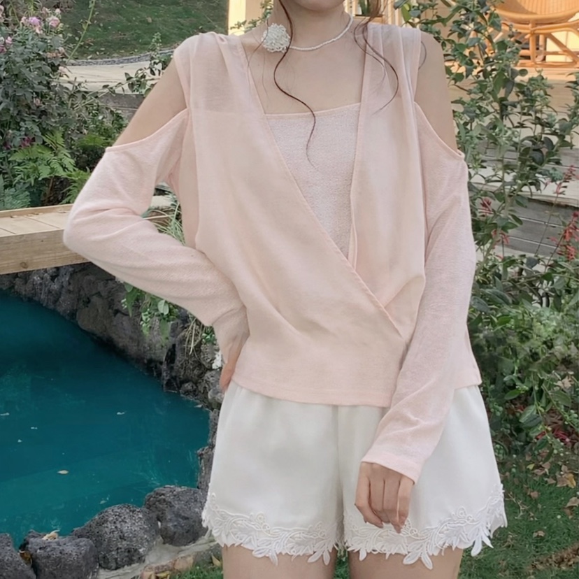 CORAL韓國直郵實拍女士新款熱賣休閑推薦人氣職業襯衫蕾絲衫CORAL襯衫/蕾絲衫