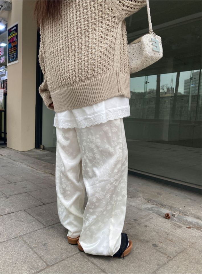 LIVE FOREVER韓國代購女裝新款人氣熱賣休閑推薦26春夏休閑褲LIVE FOR_EVER休閑褲