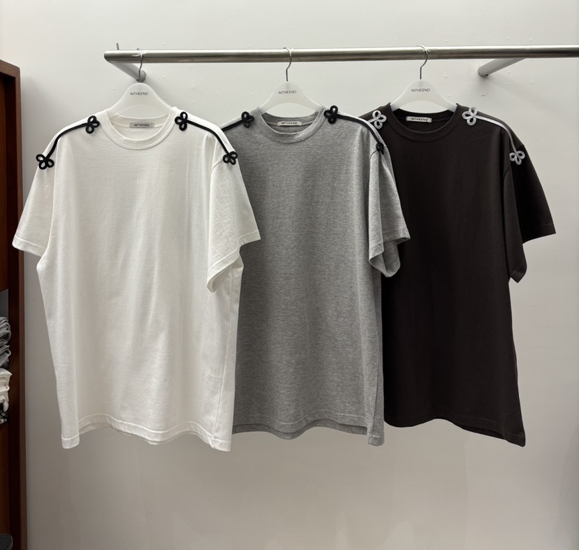 INTHEEND韓國東大門直郵女裝新款推薦時尚熱賣26春夏休閑T恤INTHEENDT恤