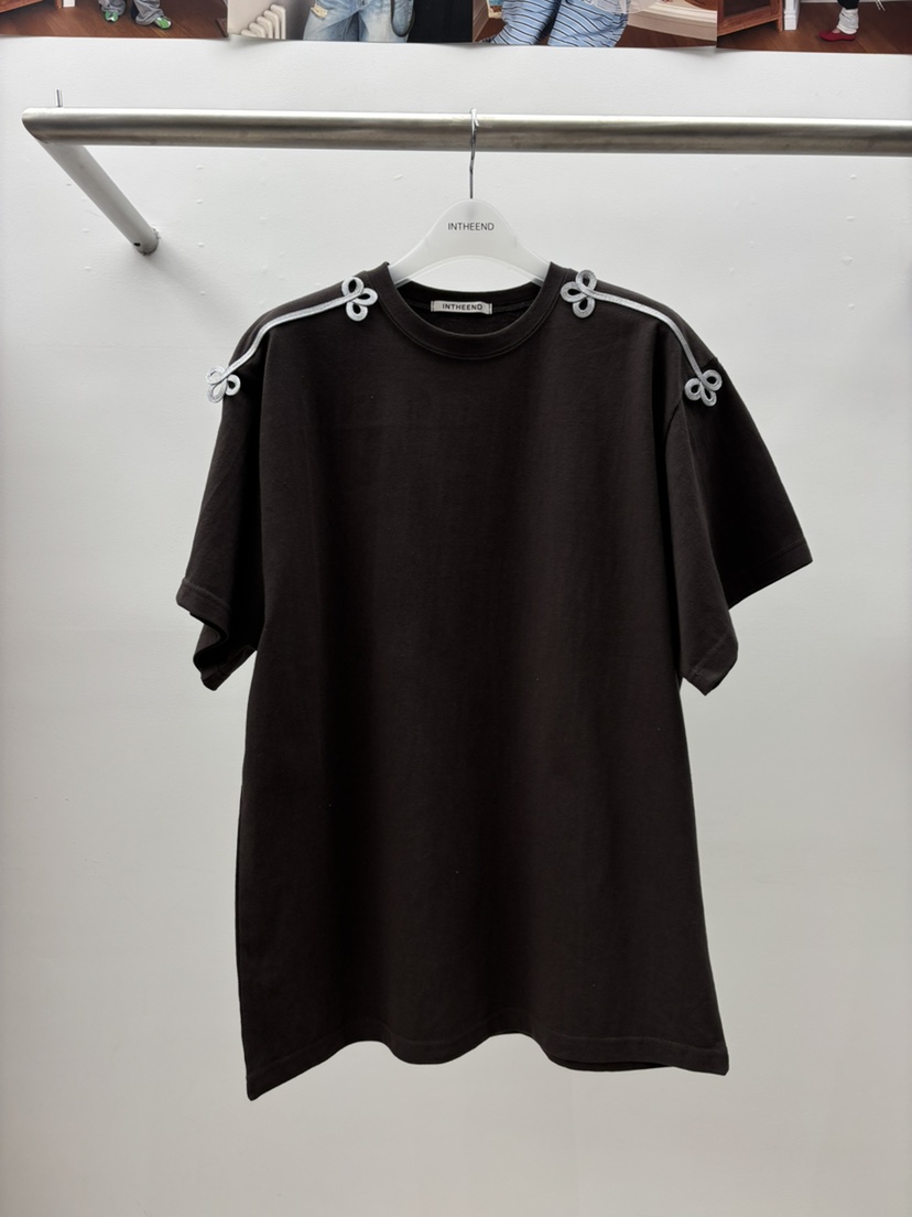 INTHEEND韓國東大門直郵女裝新款推薦時尚熱賣26春夏休閑T恤INTHEENDT恤圖色3