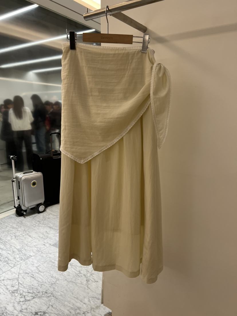 DE VENTI韓國東大門代購女士新品熱賣推薦職業人氣長裙圍巾DE VENTI長裙圖色2